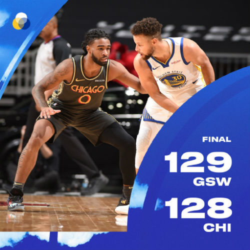 12月28日 NBA常规赛 勇士vs公牛 全场录像