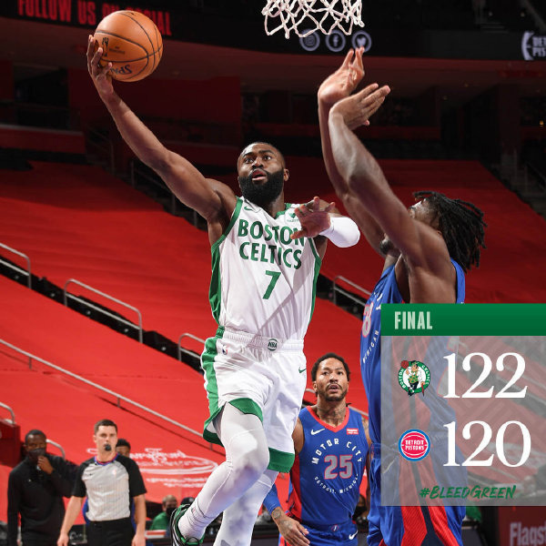 01月04日 NBA常规赛 凯尔特人vs活塞 全场录像