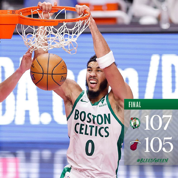 01月07日 NBA常规赛 凯尔特人vs热火 全场录像