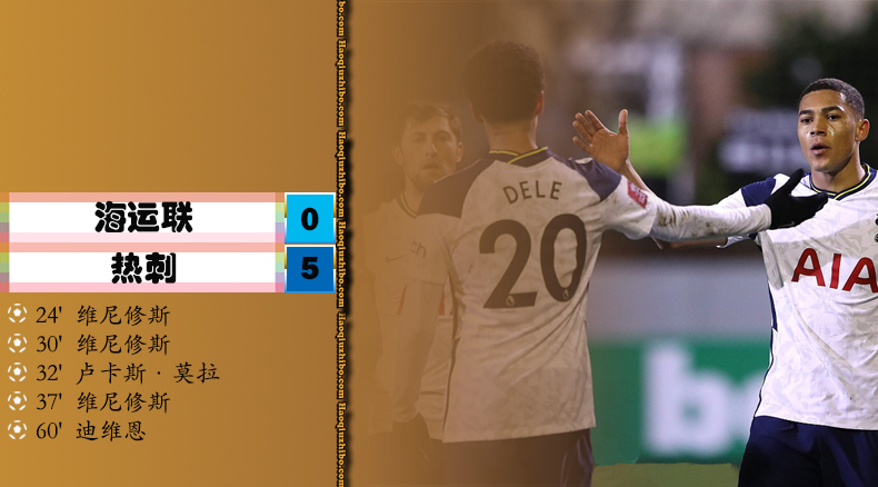 01月11日 足总杯第3轮 航海vs热刺 全场录像