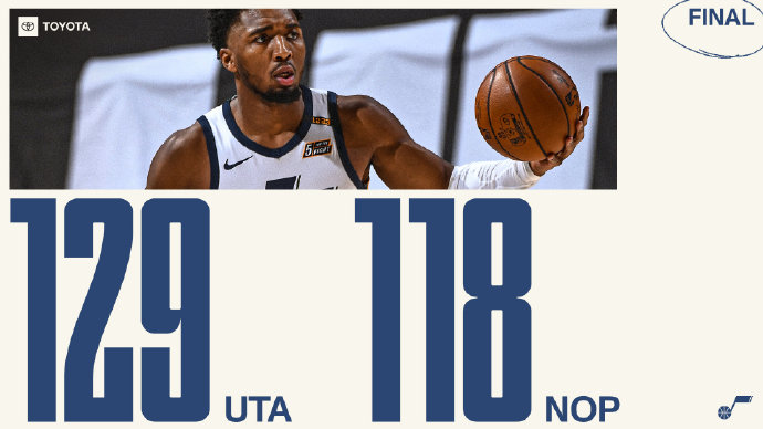 01月22日 NBA常规赛 鹈鹕vs爵士 全场录像