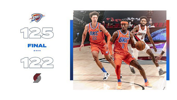 01月26日 NBA常规赛 雷霆vs开拓者 全场录像