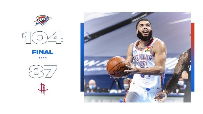 02月04日 NBA常规赛 火箭vs雷霆 全场录像