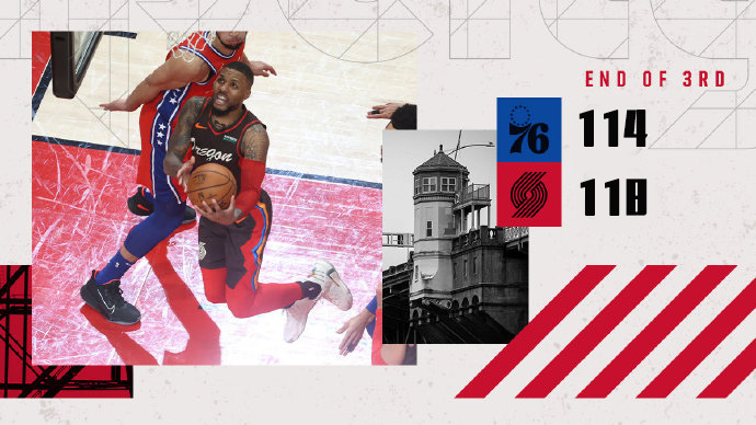 02月12日 NBA常规赛 76人vs开拓者 全场录像