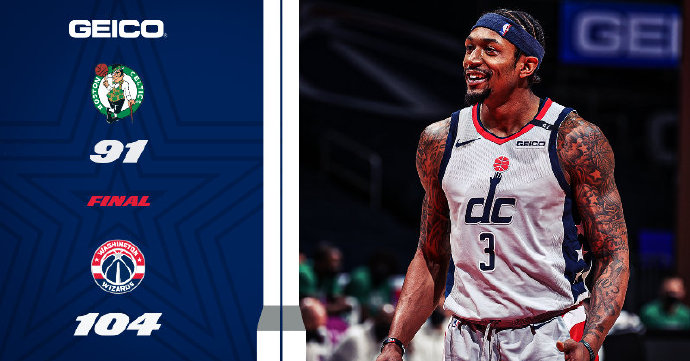 02月15日 NBA常规赛 凯尔特人vs奇才 全场录像