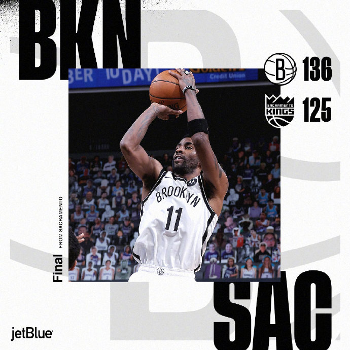 02月16日 NBA常规赛 篮网vs国王 全场录像