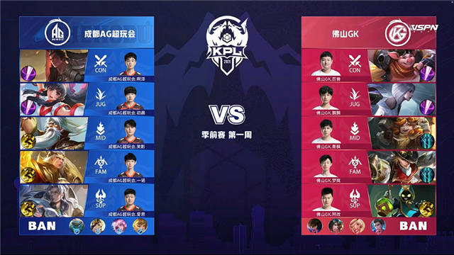 03月12日 2021年KPL春季赛 季前赛 AG超玩会 vs GK 全场录像