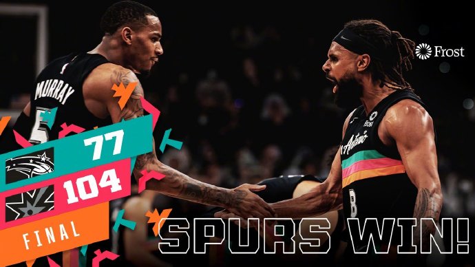 03月13日 NBA常规赛 魔术vs马刺 全场录像