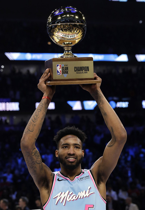 2020年NBA全明星扣篮大赛全场录像【戈登一分之差惜败】