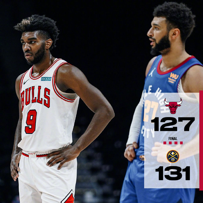 03月20日 NBA常规赛 公牛vs掘金 全场录像