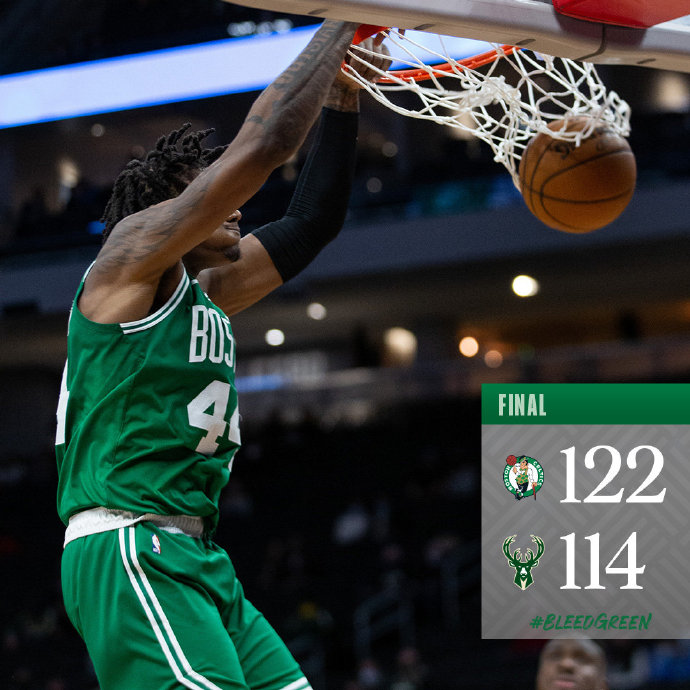 03月27日 NBA常规赛 凯尔特人vs雄鹿 全场录像