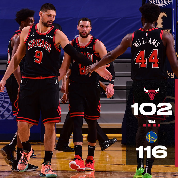 03月30日 NBA常规赛 公牛vs勇士 全场录像