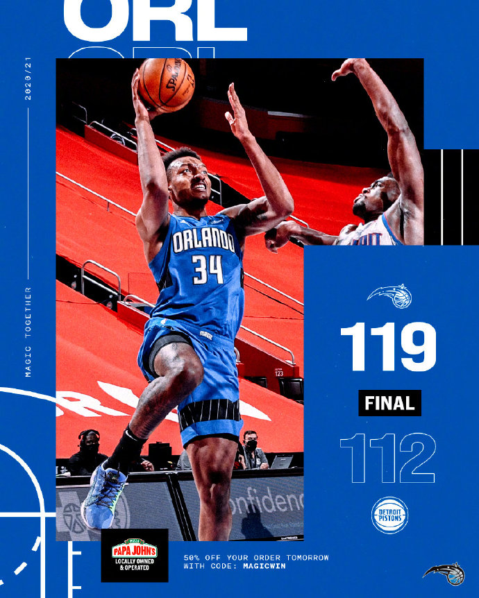 05月04日 NBA常规赛 魔术vs活塞 全场录像