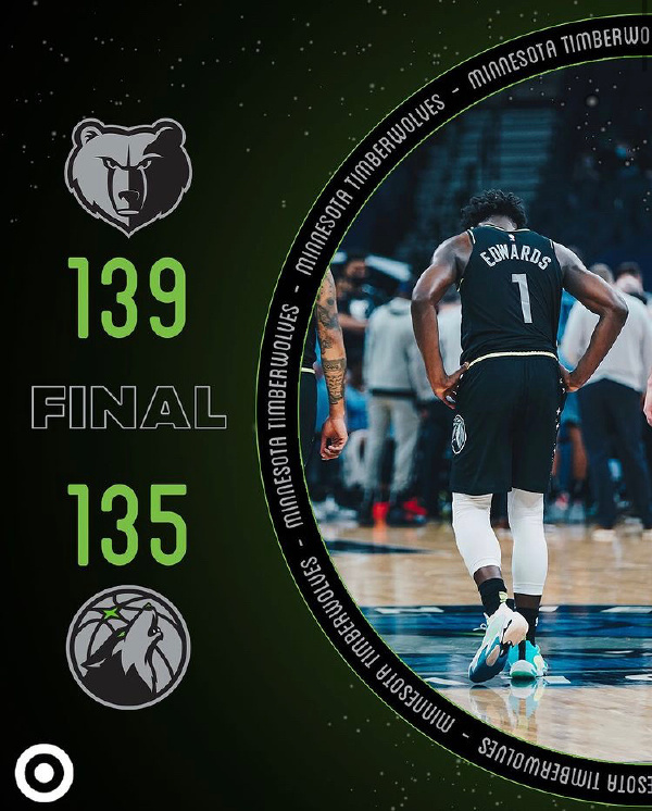 05月06日 NBA常规赛 灰熊vs森林狼 全场录像