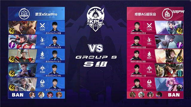 2021年KPL春季赛常规赛第3轮 eStar vs AG超玩会 全场录像