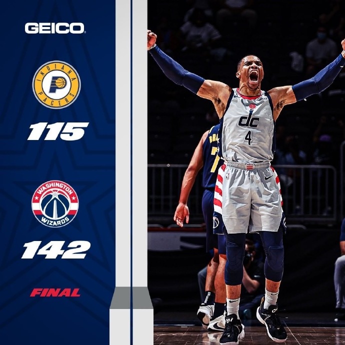 05月21日 NBA附加赛 步行者vs奇才 全场录像