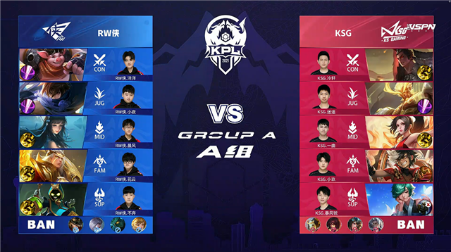 2021年KPL春季赛常规赛第3轮 RW侠 vs KSG 全场录像