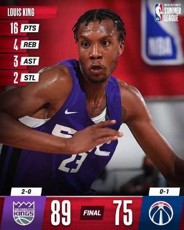 08月11日 NBA夏季联赛 国王vs奇才 全场录像