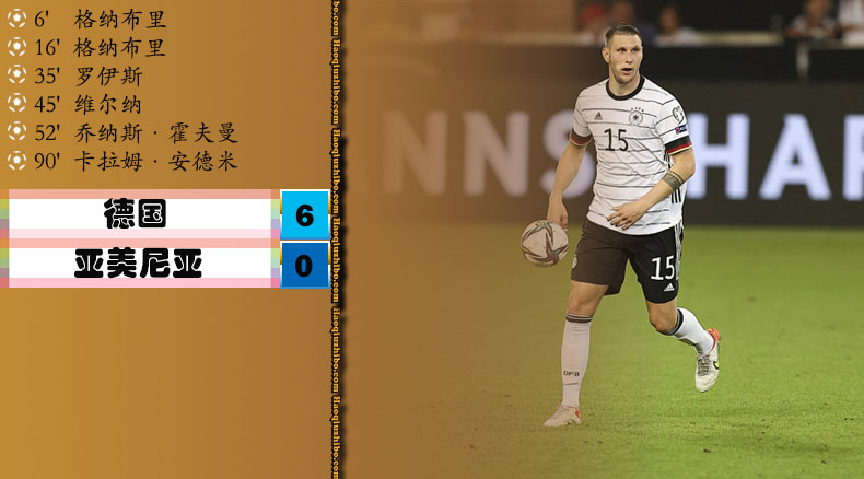 09月06日 世预赛欧洲区 德国vs亚美尼亚 全场录像