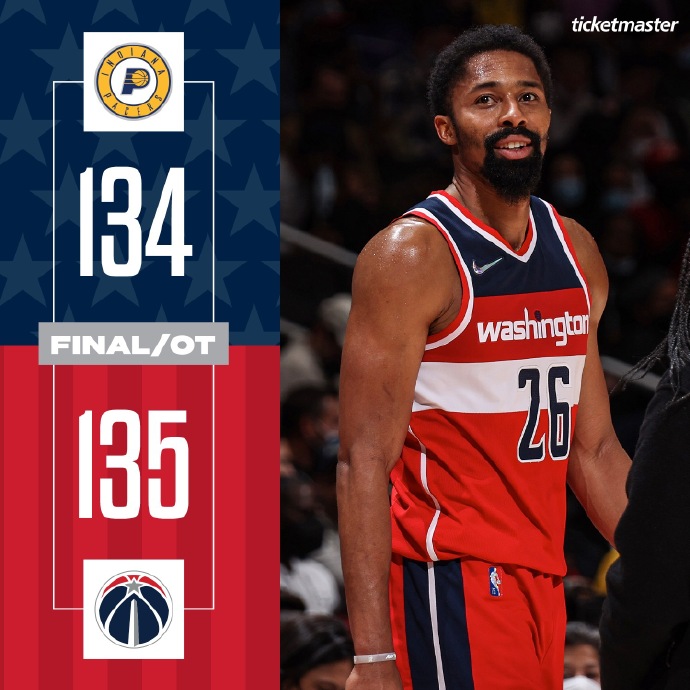 10月23日 NBA常规赛 步行者vs奇才 全场录像