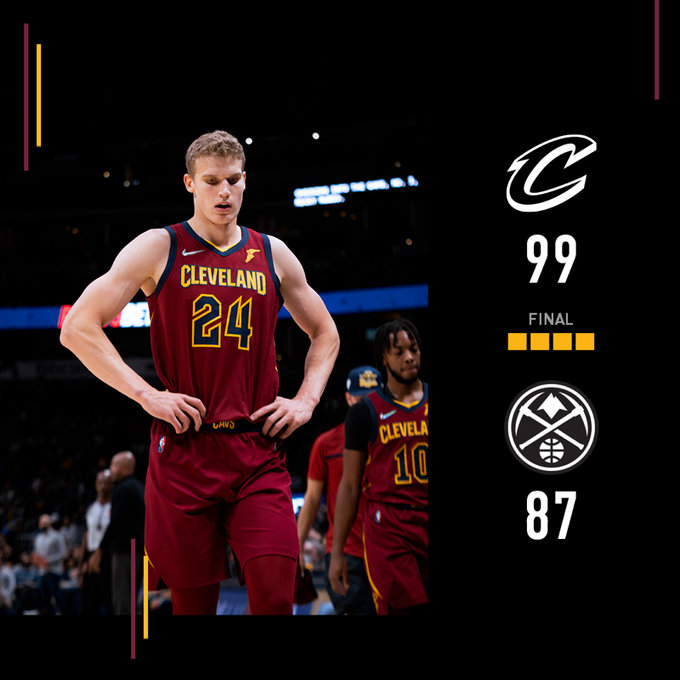 10月26日 NBA常规赛 骑士vs掘金 全场录像