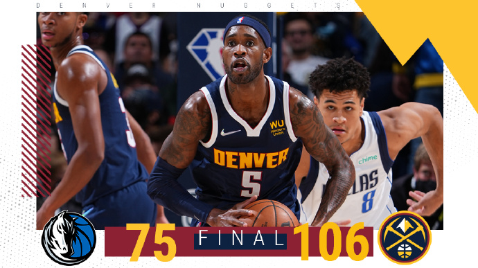 10月30日 NBA常规赛 独行侠vs掘金 全场录像