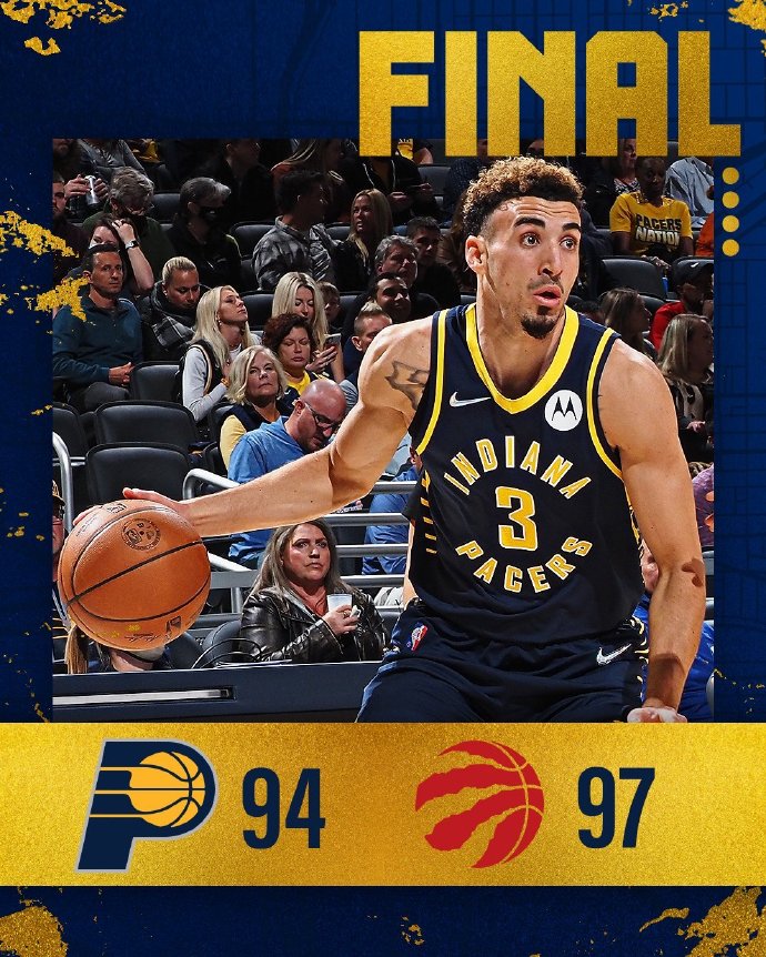 10月31日 NBA常规赛 猛龙vs步行者 全场录像