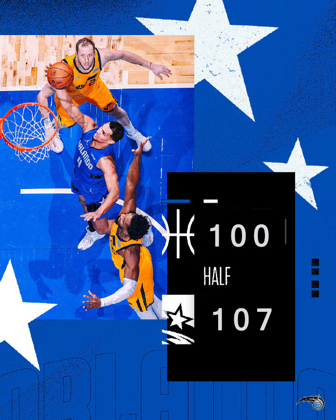 11月08日 NBA常规赛 爵士vs魔术 全场录像