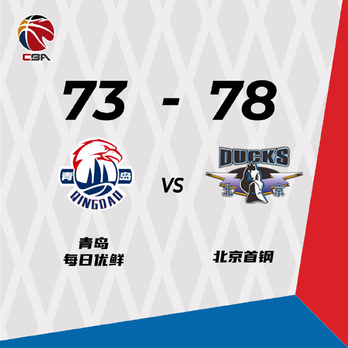 11月12日 CBA常规赛 青岛vs北京 全场录像