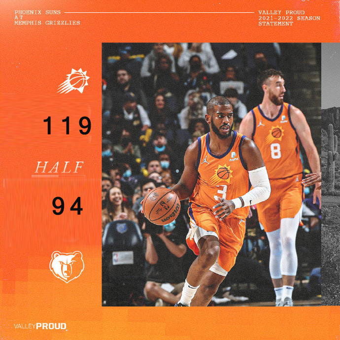 11月13日 NBA常规赛 太阳vs灰熊 全场录像