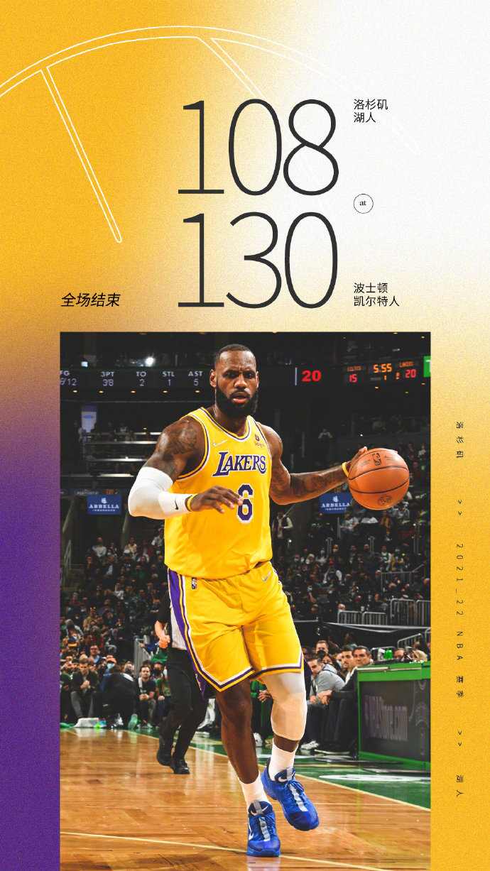 11月20日 NBA常规赛 湖人vs凯尔特人 全场录像