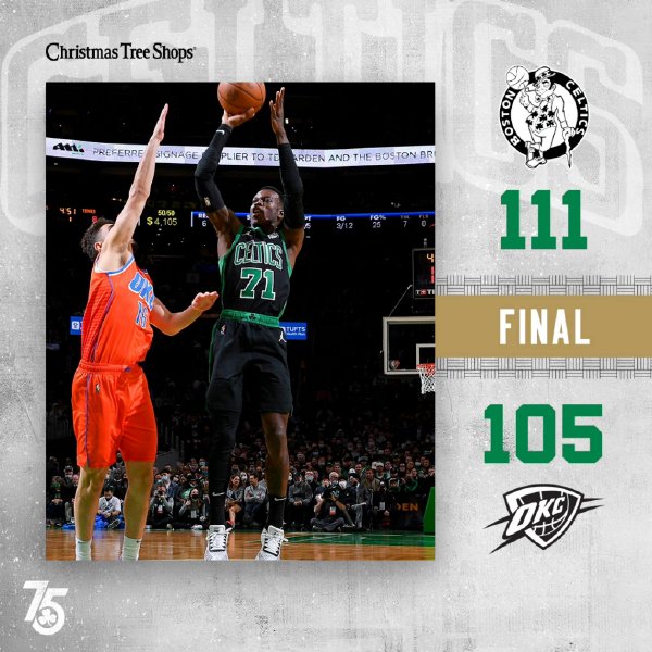 11月21日 NBA常规赛 雷霆vs凯尔特人 全场录像