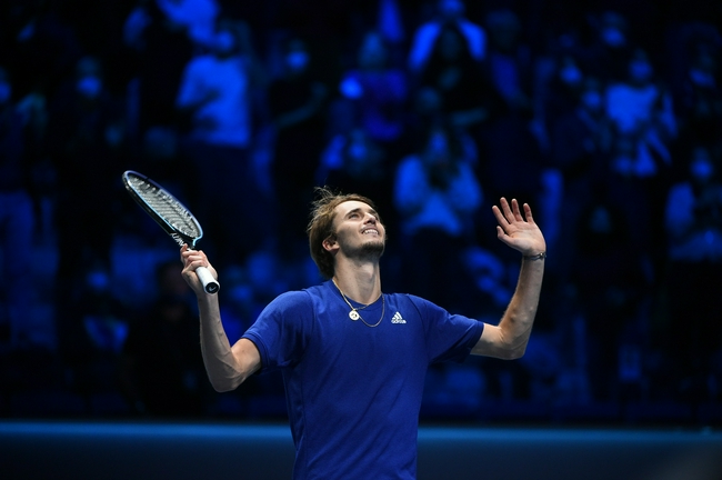 2021ATP年终总决赛男单半决赛 德约科维奇vs兹维列夫 全场录像