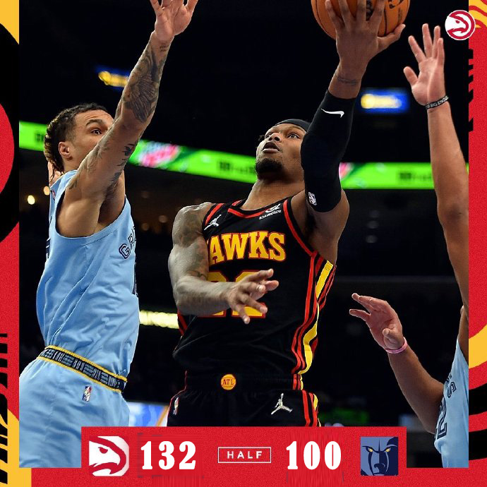 11月27日 NBA常规赛 老鹰vs灰熊 全场录像