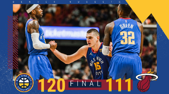 11月30日 NBA常规赛 掘金vs热火 全场录像