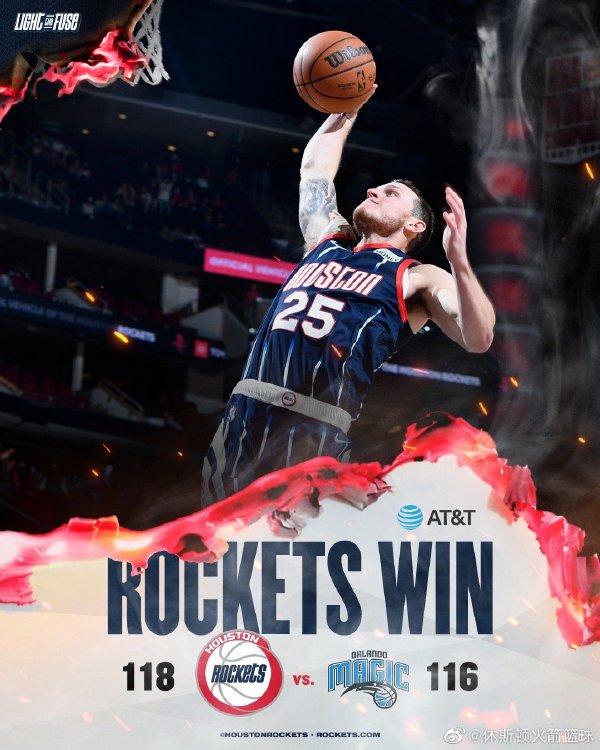 12月04日 NBA常规赛 魔术vs火箭 全场录像