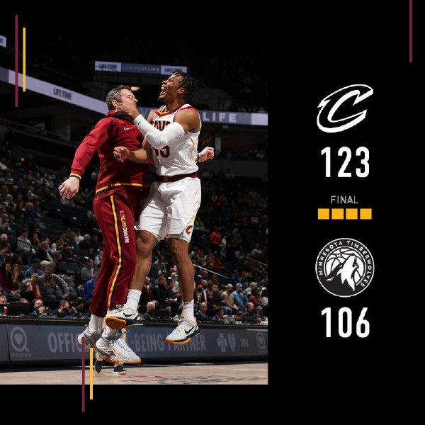 12月11日 NBA常规赛 骑士vs森林狼 全场录像