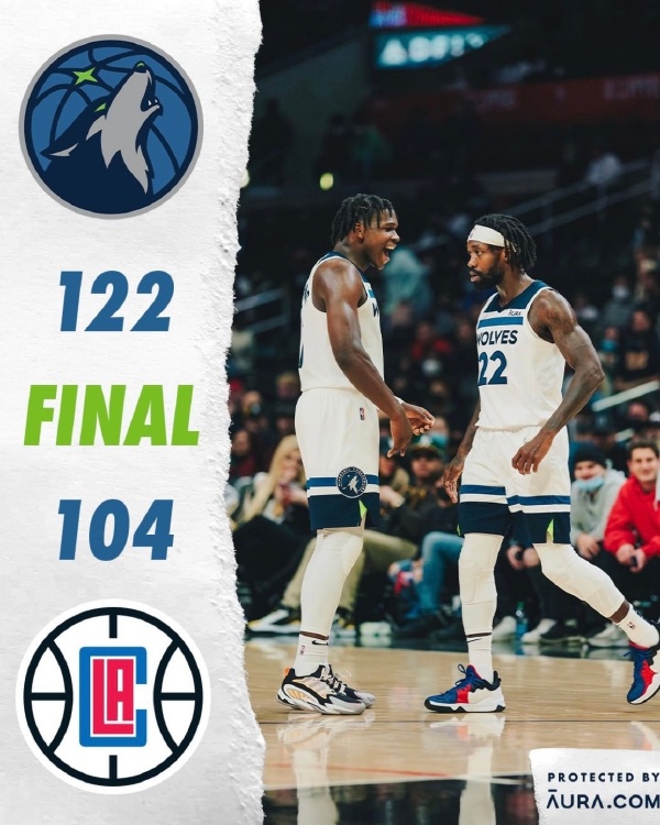 01月04日 NBA常规赛 森林狼vs快船 全场录像
