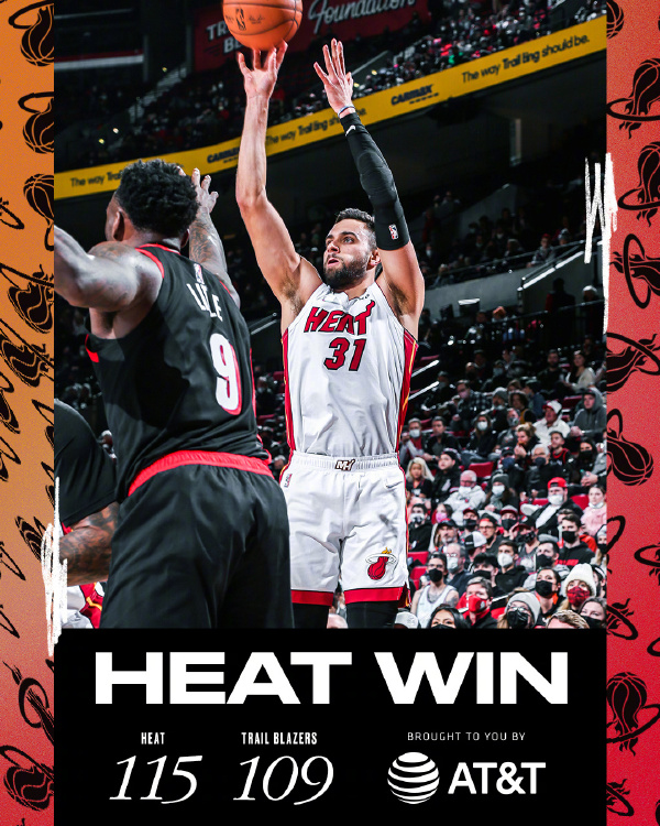 01月06日 NBA常规赛 热火vs开拓者 全场录像