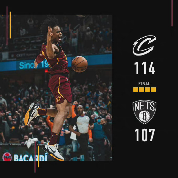 01月18日 NBA常规赛 篮网vs骑士 全场录像