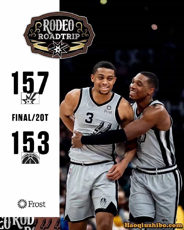 02月26日 NBA常规赛 马刺vs奇才 全场录像