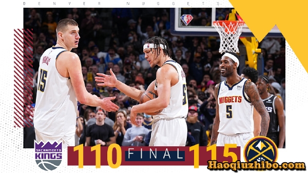 02月27日 NBA常规赛 国王vs掘金 全场录像