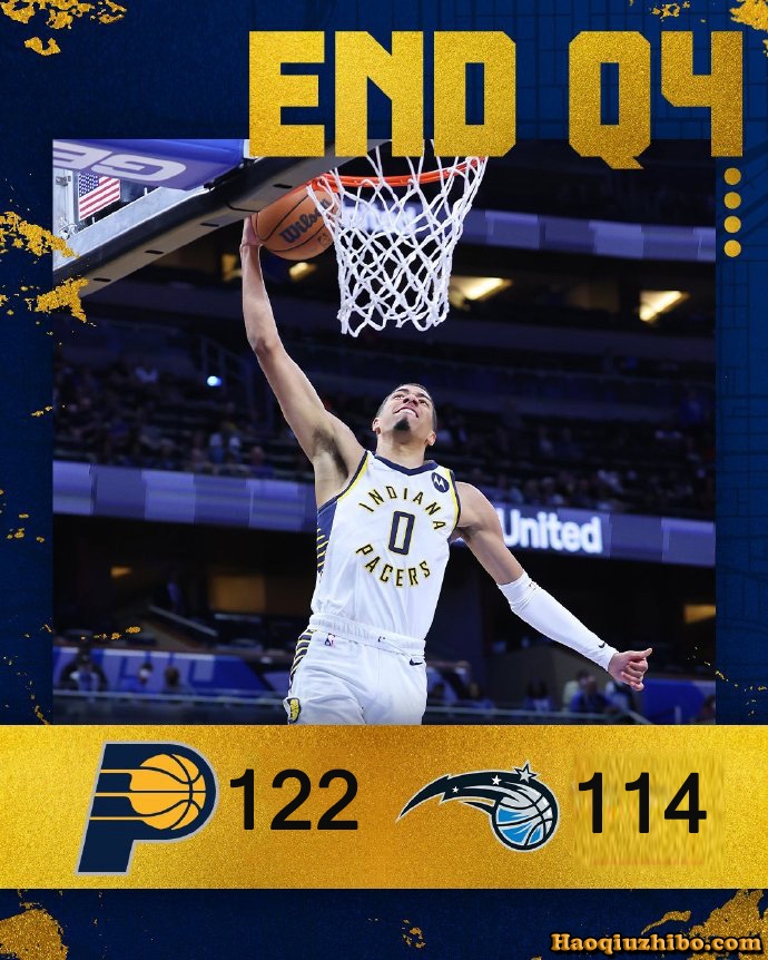 03月03日 NBA常规赛 步行者vs魔术 全场录像