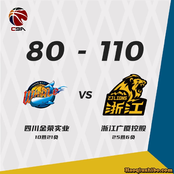 03月06日 CBA常规赛 四川vs广厦 全场录像