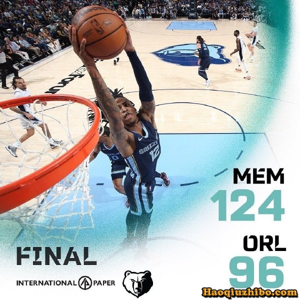 03月06日 NBA常规赛 魔术vs灰熊 全场录像