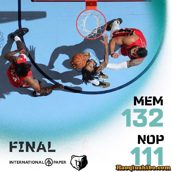 03月09日 NBA常规赛 鹈鹕vs灰熊 全场录像