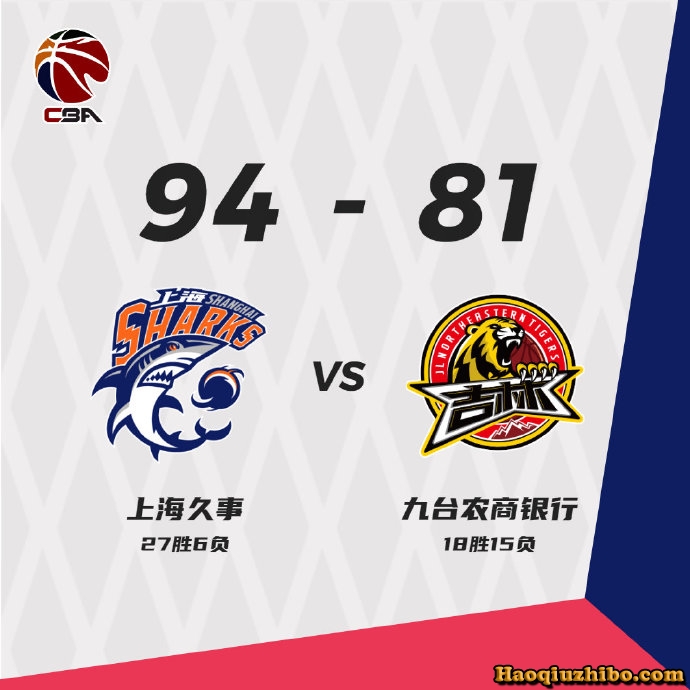 03月10日 CBA常规赛 上海vs吉林 全场录像
