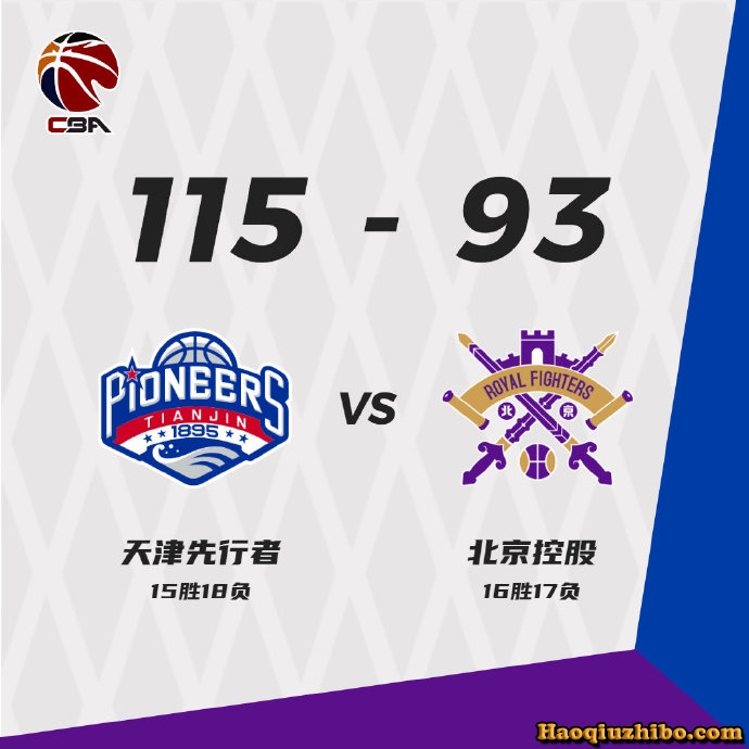 03月11日 CBA常规赛 天津vs北控 全场录像