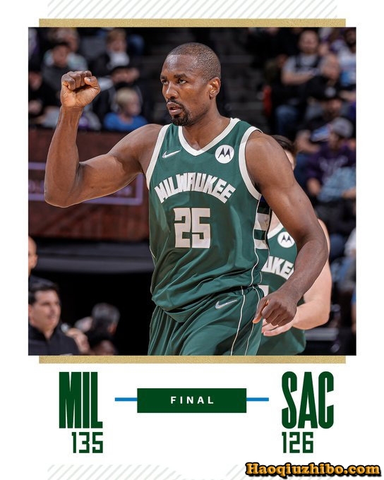 03月17日 NBA常规赛 雄鹿vs国王 全场录像