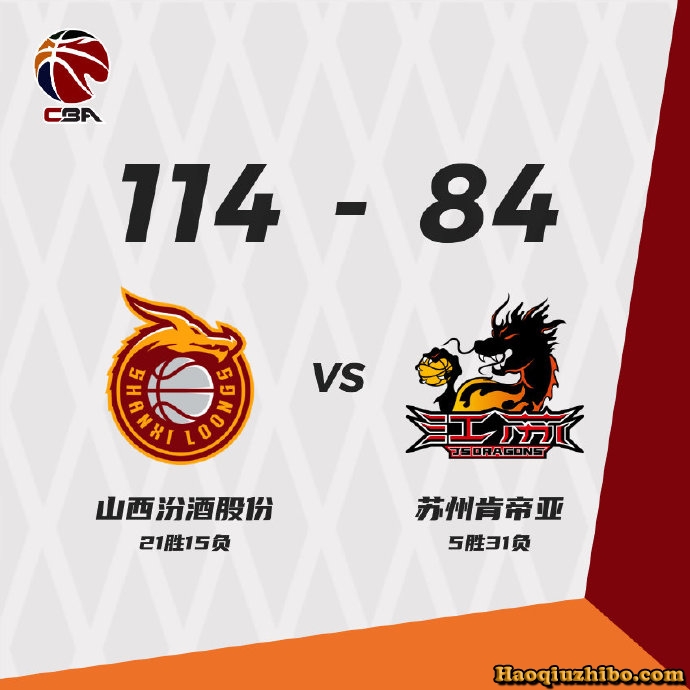 03月18日 CBA常规赛 山西vs江苏 全场录像